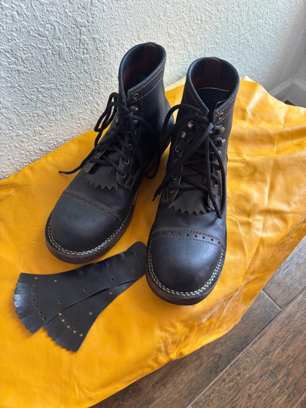 SOLD Heritage PNW Viberg White’s 100% Handcrafted Men’s Boots 10D Prof. Barnets